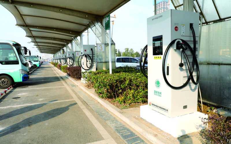 Charging Station at Beijing Bus Terminal put into use